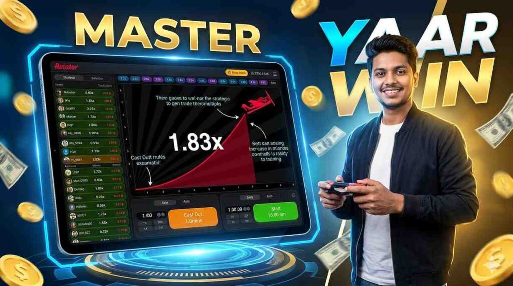 yaar win aviator interface